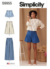 Shorts and pants. Simplicity 9955. 