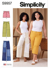 Shorts and pants. Simplicity 9957. 