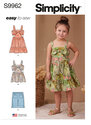 Childrens Dress, Top and Shorts