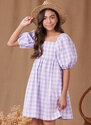 Girls Dress With Back Bodice and Length Variations