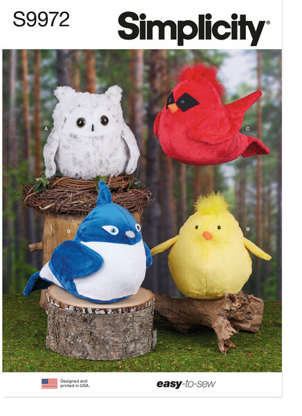 Plush birds