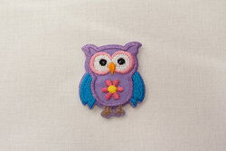 Owl patch 3x3cm