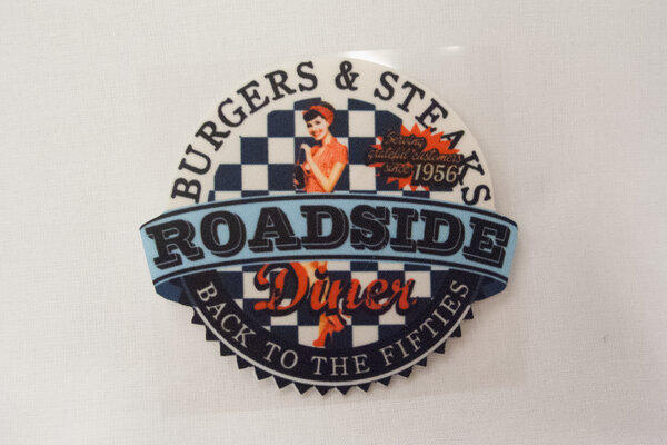 Roadside diner patch 8cm