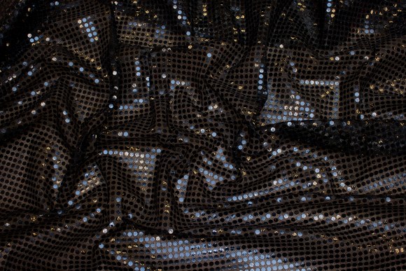 Black glimmer-fabric in gorgeous quality