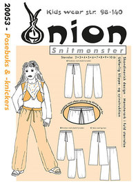 Baggy pants and knickers. Onion 20053. 