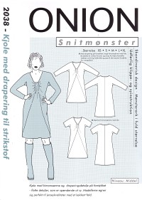 Dress for knit fabric. Onion 2038. 