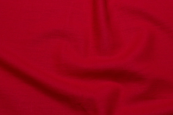 Beautiful 100% linen in red