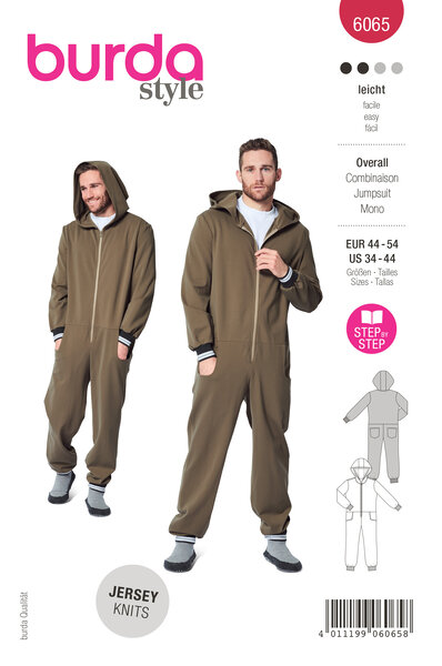 Mens Overalls with Hood