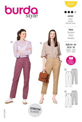 Trousers and Pants. Burda 6101. 