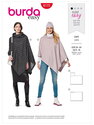 Cape – Rectangular – with roll neck