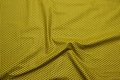 Curry yellow patchwork-cotton with dark 5 mm stars