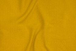 Curry yellow rib-fabric