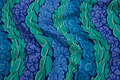 Jade, turqoise purple patchwork-cotton with ranks