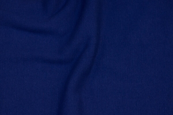 Royal blue rib-fabric