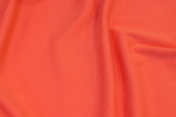 Salmon-colored rib-fabric