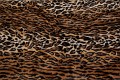 Jaguar fake fur in brown-black