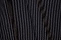 Narrow-striped rib in charcoal and black, 4 mm stripe across