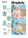 Babies tee-shirts, jacket, pants and hat