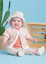 Babies tee-shirts, jacket, pants and hat