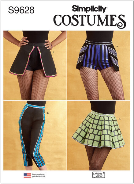 Costume Skirts, Pants and Shorts by Andrea Schewe Designs