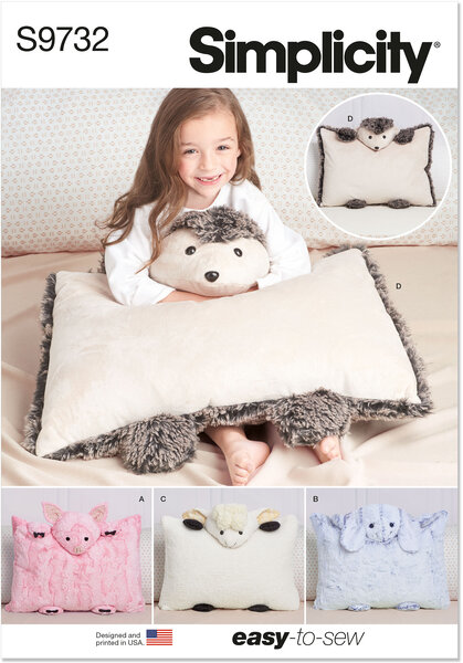 Plush Animal Pillow Cases