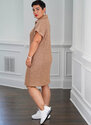 Knit dress in two lengths, Mimi G style
