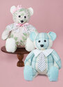 Plush Bear with Clothes and Hats by Laura Ashley