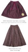 Skirt with inseams