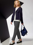 Drop-Shoulder Jackets, Belt, Top with Yokes, and Pull-On Pants