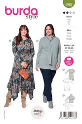 Dress. Burda 5986. 