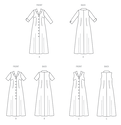 Shirt Dress with Sleeve Variations by PalmerPletsch