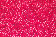 Red christmas-cotton with mini stars in gold