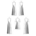 Dress with length variations