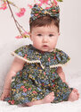 Babies dress, panty and headband