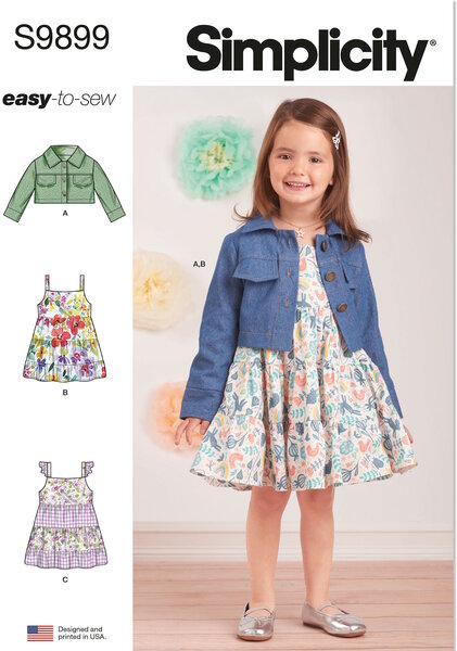 Toddlers jacket and dresses