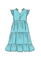 Childrens and girls dress with sleeve and length variations