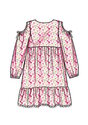 Childrens and Girls Dress with Sleeve Variations