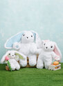 Plush Bears and Bunnies in Three Sizes