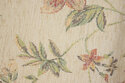 Light opholstry-tapestry with velvet-surface and pastel flowers
