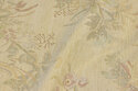 Delicate yellow-green tapestry with velvet-surface