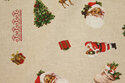 Linen-look with christmas motifs