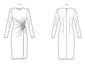 Knit dress by Badgley Mischka