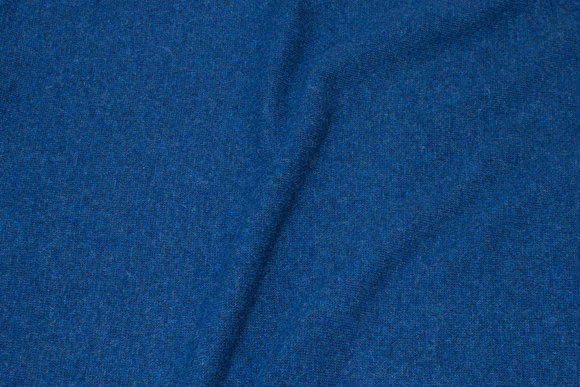 Wool-knit in dark, dusty navy blue