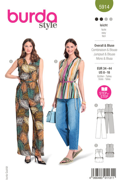 Jumpsuit and top