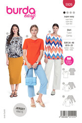 Top. Burda 5926. 