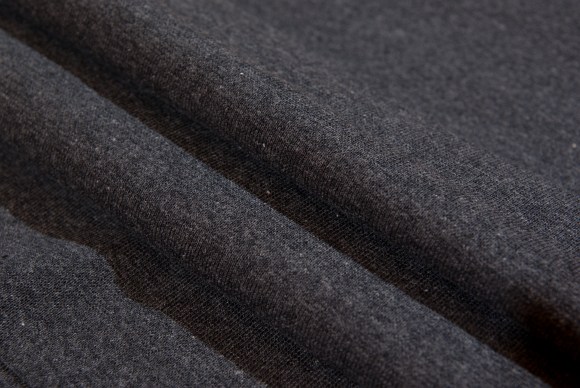 Charcoal rib-fabric in classic good quality