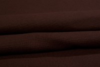 Dark brown rib-fabric in classic good quality