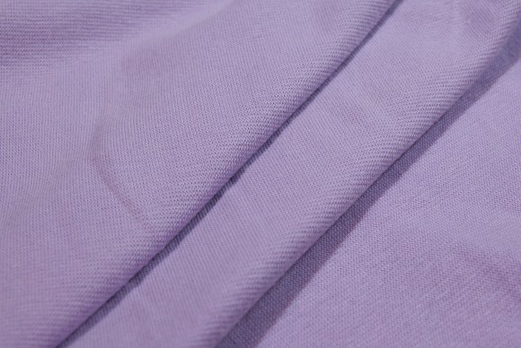 Light purple rib-fabric in classic good quality