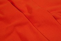 Orange rib-fabric in classic good quality