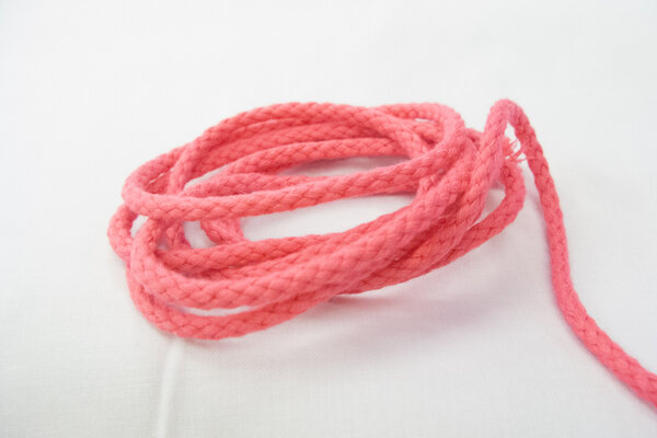 Cotton cord pink 5mm